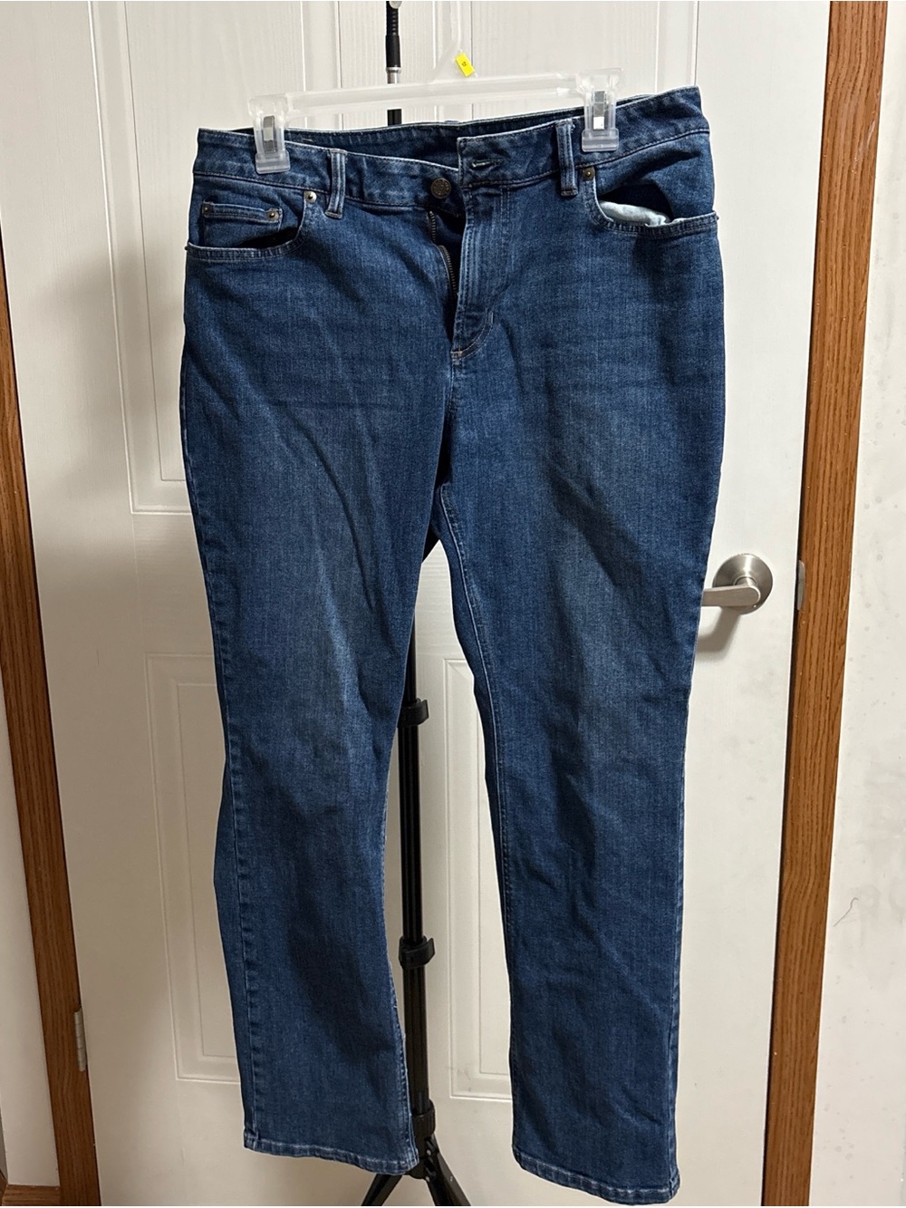 Blue Denim Jeans - Classic Straight Fit